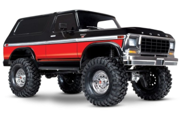 TRX82246-4-RED TRX-4 79 Ford Bronco schwarz/rot 1/10 Crawler