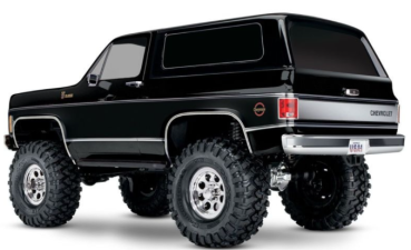 TRX82276-4-BLK TRX-4 79 Chevy Blazer schwarz 1/10 Crawler RTR Brushed, Clipless
