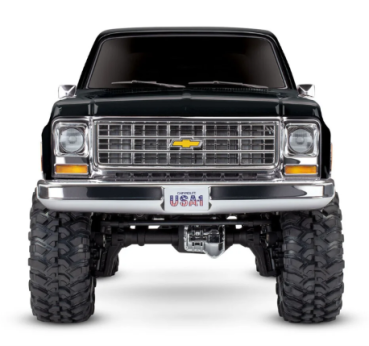 TRX82276-4-BLK TRX-4 79 Chevy Blazer schwarz 1/10 Crawler RTR Brushed, Clipless