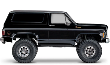 TRX82276-4-BLK TRX-4 79 Chevy Blazer schwarz 1/10 Crawler RTR Brushed, Clipless