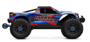 TRX89087-4-BLUE MAXX Ultimate 4x4 Elektro Monster Truck Brushless 1/10 RTR blau