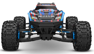 TRX89087-4-BLUE MAXX Ultimate 4x4 Elektro Monster Truck Brushless 1/10 RTR blau