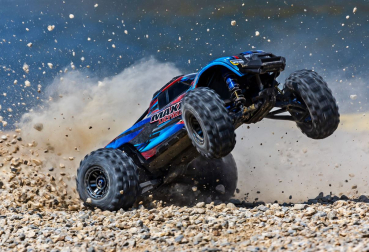 TRX89087-4-BLUE MAXX Ultimate 4x4 Elektro Monster Truck Brushless 1/10 RTR blau