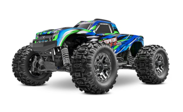 TRX90376-4-GRN Traxxas Stampede 4x4 VXL Monster Truck 1/10 RTR HD