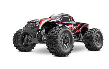 TRX90376-4-RED Traxxas Stampede 4x4 VXL Monster Truck 1/10 RTR HD