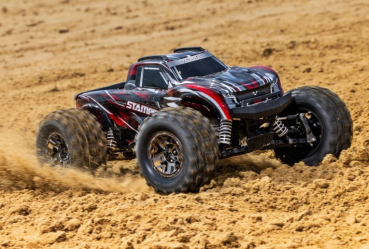 TRX90376-4-RED Traxxas Stampede 4x4 VXL Monster Truck 1/10 RTR HD
