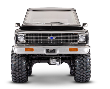 TRX91076-4-BLK TRX-4 72 Chevy Blazer blau 1/10 Crawler RTR mit Interieur, Brushed, Clipless
