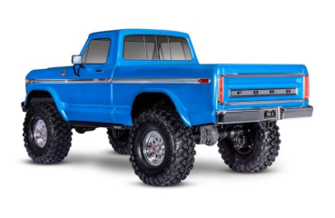 TRX92144-4-BLUE TRAXXAS TRX-4 F150 Truck XLT schwarz 1/10 Crawler RTR Brushed, Clipless