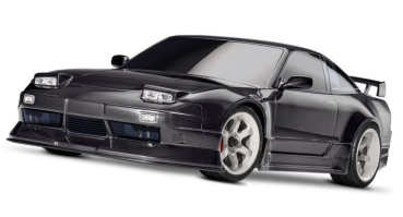 TRX93424-4-BLK TRAXXAS 4-Tec Nissan 240SX schwarz 1/10 Tourenwagen RTR VX3 Brushless, HD