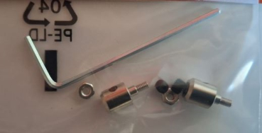 Gestängeanschluß -2mm/M2 2 Stück