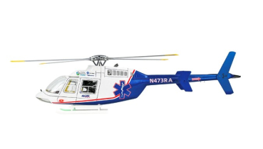 217433 FlyWing Hubschrauber Bell 407 V4 GPS 830mm RTF