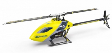 OSHM0027 OMP M1-EVO 3D-MiniHeli BNF gelb