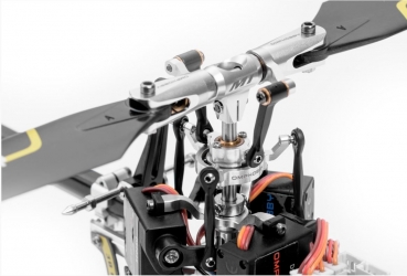 OSHM0027 OMP M1-EVO 3D-MiniHeli BNF gelb