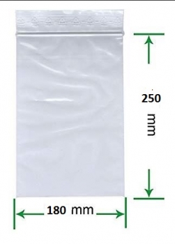 PE180x250 Verschlußbeutel PE 180x250 mm 10Stück