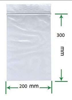 PE200x300 Verschlußbeutel PE 200x300 mm 10Stück