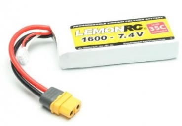 15713 Lipo 7,4/1600 LEMON -30C XT60/XH