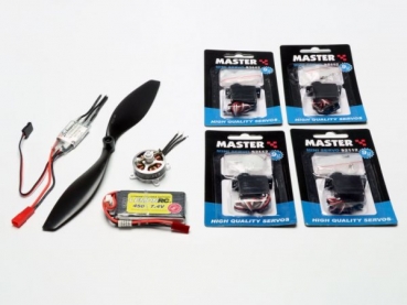 C9283 Crack- FOKKER 3Decker 890mm ROT COMBO-Set