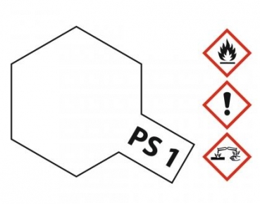 300086001 Lexanfarbe PS-01/Spray weiß