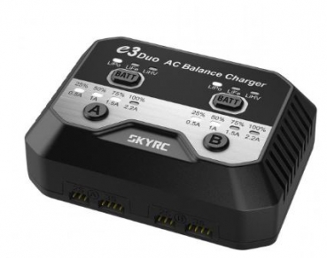 SK100164 SkyRC e3-DUO LADER AC 2-3S / -2,2A