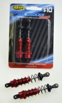 T405714 Stoßdämpfer 1:10 / 88mm ALU/rot 4 Stück