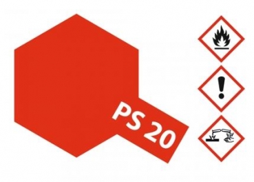 3000860020 Lexanfarbe PS-20/Spray leucht-rot