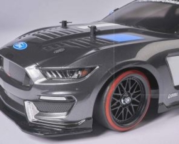 900157 Reifen/F. 1:10/Drift schwarz/rot 4 Stück