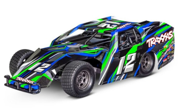 TRX104354-74-GRN Slash Modified BL-2S grün 1/10 Dirt Oval Racer RTR