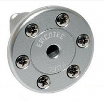 A90083silber Tankventil ALU/silber mit Aufkleber