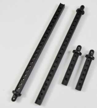 1230418 Karossenhalter-Set 2 x kurz / 2 x lang