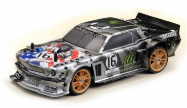 16010 FUN-MAKER 1:16 Stars'nGrey BL/RTR