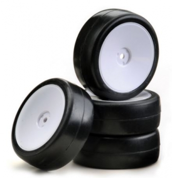2510007 Reifen/F. 1:10*12 DISC-Slick 4 Stück