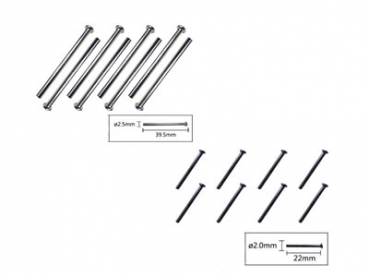 AM012-W12038W12066 1:12 Pin-Set 2,5&2mm