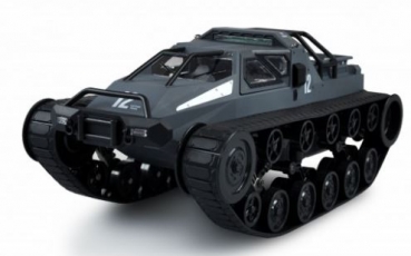 22439 Military-Police Kettendrift-Fahrzeug 1:12 grau/blau