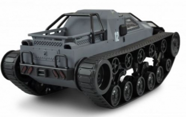 22439 Military-Police Kettendrift-Fahrzeug 1:12 grau/blau