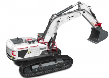 22544 BAGGER G451E TEILMETALL 1:14, RTR WEISS