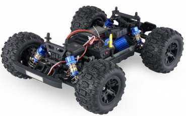 22603 HYPER GO TRUGGY BRUSHED 4WD MIT GPS 1:16 RTR BLAU