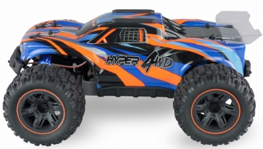 22619 HYPER GO TRUGGY BRUSHED 4WD 1:16 RTR BLAU/ORANGE