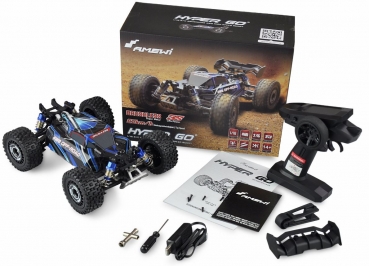 22626 HYPER GO BUGGY BRUSHLESS 3S 4WD 1:16 RTR BLAU