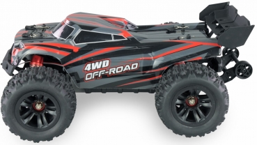 22629 HYPER GO TRUGGY BRUSHLESS 4WD 1:16 RTR SCHWARZ/ROT
