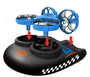 25307 QC TRIX 3in1 Luftkissenfahrzeug blau