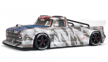 Arrma INFRACTION 6S BLX V2 in blau und grau