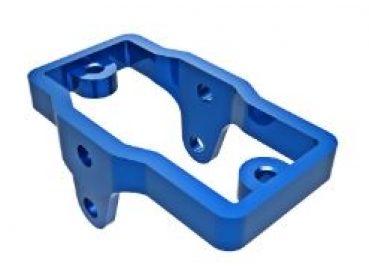 TRX9739-BLUE TRX4m Servohalterung (Einbaurahmen) ALU