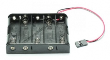 C3330 Batteriebox 5 x AA flach JR