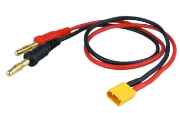 610017 Ladekabel XT30 auf Bananenstecker 4,0 mm