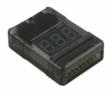 700227 Lipo-Checker 1-8S LCD/Gehäuse/Warner