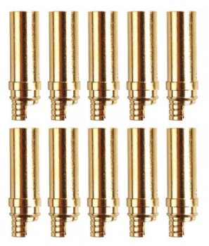AM-609-10F Goldk.-Buchse 5mm 10St. Amass
