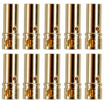 AM-604-10F Goldk.-Buchse 3,5mm 10St.