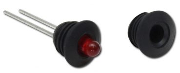s5c LED-Fassung aus Neopren/5mm 1 Stück