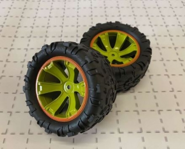 7471 Reifen/F. 1:12 Z-06/Truck grün