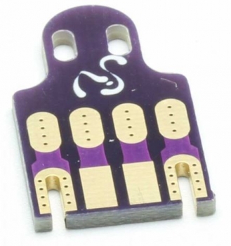 X6912 MPX Löt Platine 4-Pin m. Griff (VE=5St.)